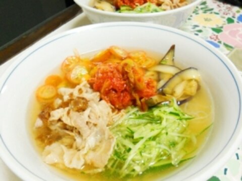 冷麺みたいな春雨ヌードル